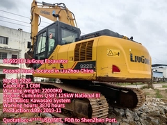 LiuGong CLG922E Excavadora de segunda mano